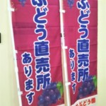 赤田ぶどう園様ののぼり旗を制作しました