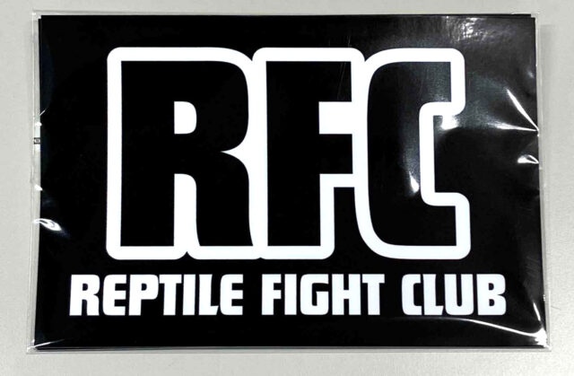 REPTILE FIGHT CLUB様ステッカーを製作しました