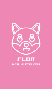 FLOR様ウインドウサインイメージ画像